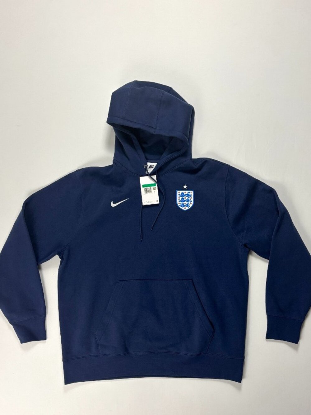 Nike Mens England Club Soccer Hoodie Navy Blue XL Sweatshirt NWT New IB6297-410